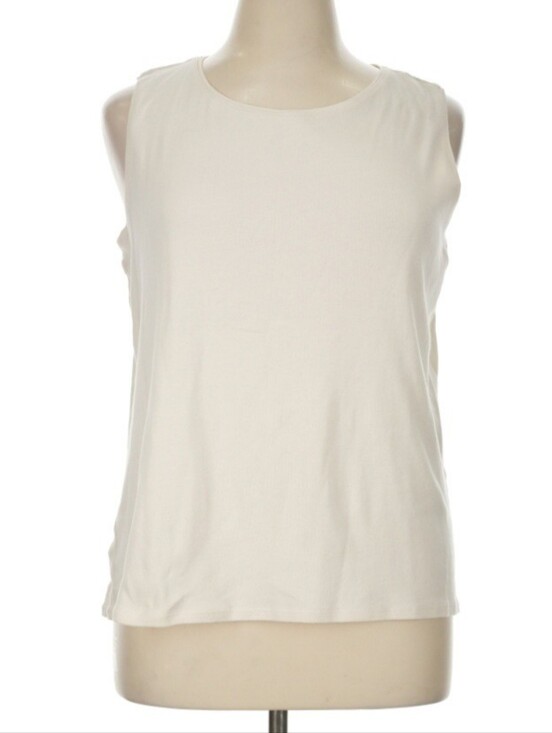 Chico's Tops - Chico's Sleeveless Pullover Ivory Top Sz 3 EUC